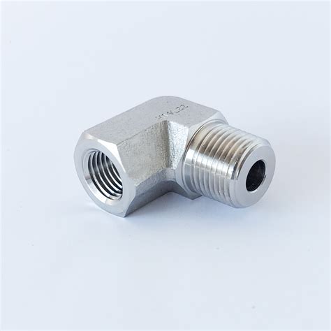 Comfit Pipe Fitting Reducing Street Elbow Nptm X Nptf Ss