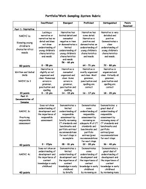 Rubric Template Fill Online Printable Fillable Blank Pdffiller