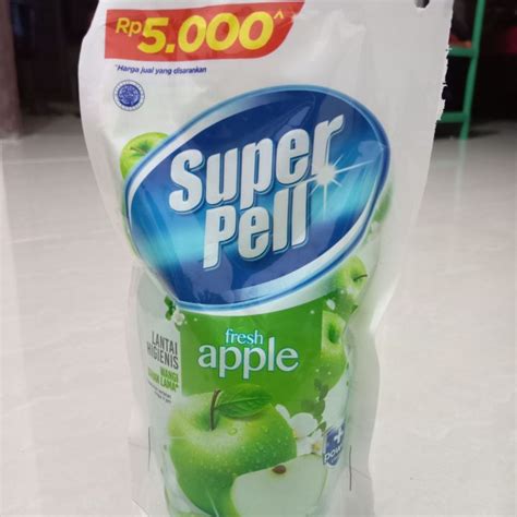 Super Pell Fresh Apple Atau Lemon Pembersih Lantai Lazada Indonesia