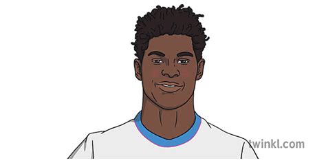 Marcus Rashford Png Illustration Twinkl