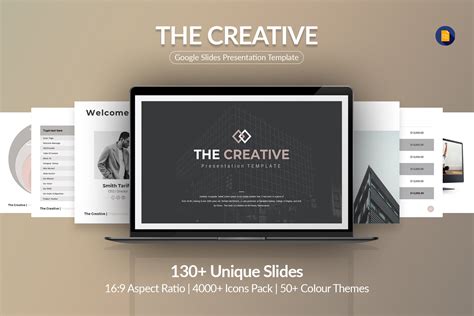 The Creative Presentation Google Slides - Design Cuts