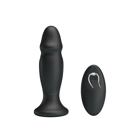 Vibrador Con Control Remoto Anal Mr Play Negro Divino Placer