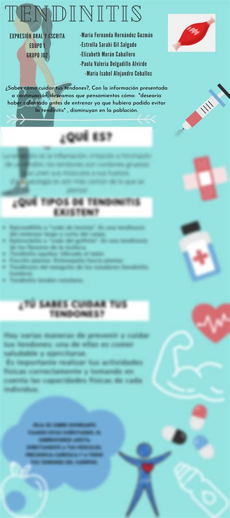 SOLUTION Infograf A Colaborativa De La Tendinitis Expresi N Oral Y