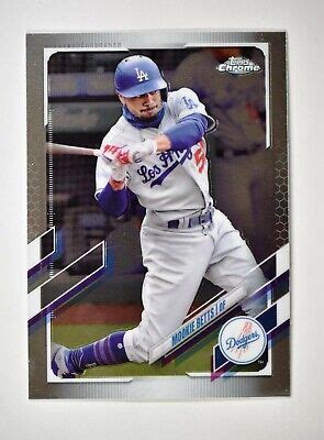 Topps Chrome Base Mookie Betts Los Angeles Dodgers Ebay