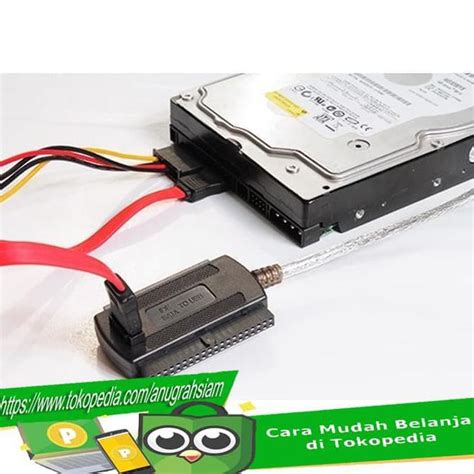 Jual Converter Hardisk Usb To Ide Sata Cable With Adaptor R Driver Iii