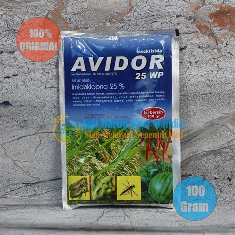 Jual Insektisida AVIDOR 25WP 100 Gram Insektisida Kontak Obat