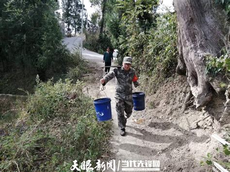 思南：军民齐心战高温 汩汩清水润民心抗旱村民群众