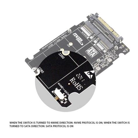 M Ssd To U Adapter In M Nvme And Sata Bus Ngff Ssd To Pci E U