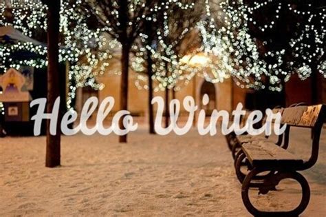 10 Hello Winter And Happy Winter Quotes