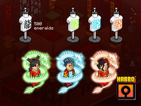 Habbo Nft Roupas E Efeitos Tem Ticos Ao Ano Novo Lunar S O