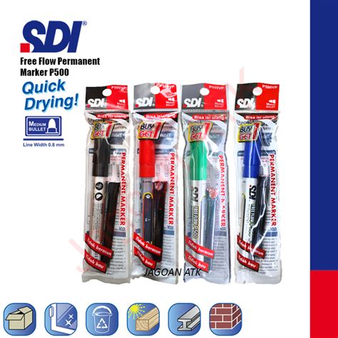 Jual Sdi Permanent Marker Warna Spidol Permanen P Warna