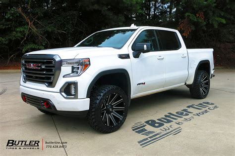 Leveled Gmc Sierra At With In Fuel Contra Wheels And Toyo Open