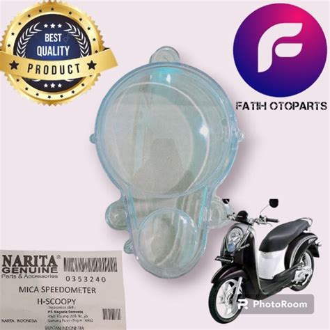 Jual Mika Kaca Speedometer Speedo Honda Scoopy Karbu Lama Merk Narita