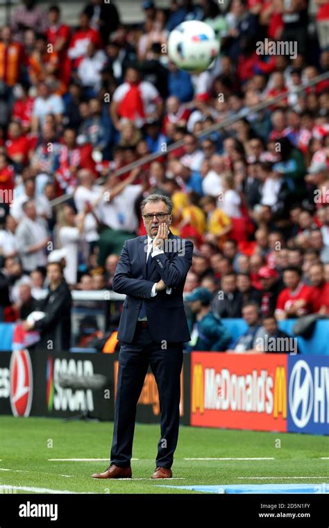 Croatia Manager Ante Cacic Stock Photo Alamy