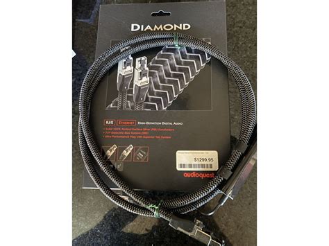 Audioquest Diamond Rj E Ethernet Cable For Sale Audiogon