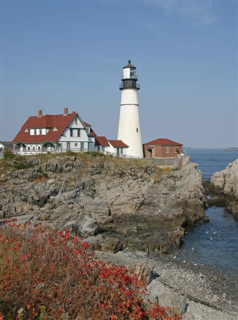 Portland Head Lighthouse Maine At Lighthousefriends