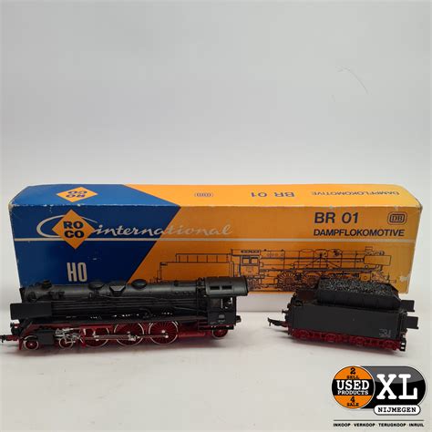 Roco H0 Dampflokomotive BR 01 Der HO 04119 B L Zeer Goede Staat Used