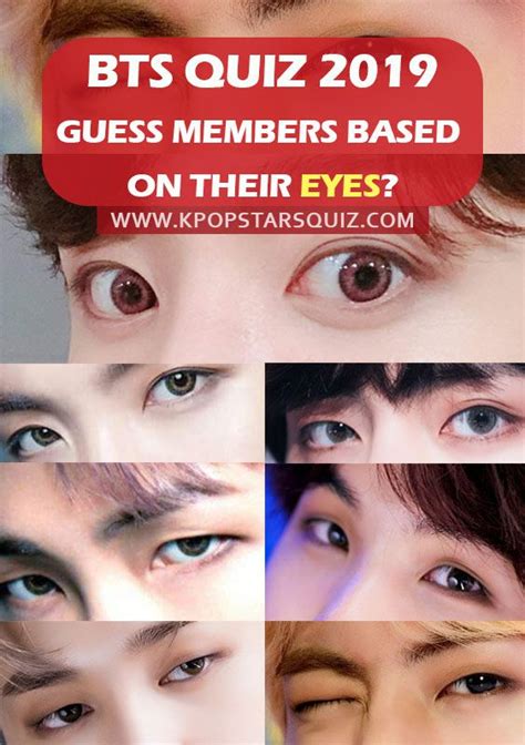 Guess Kpop Idol By Eyes