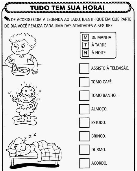 30 Atividades Dia E Noite Para Imprimir 31A | Atividades, Atividades de ...