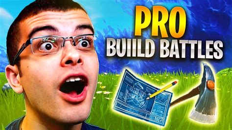 Pro V Build Battles Vs Nick Eh New Playground Mode Youtube