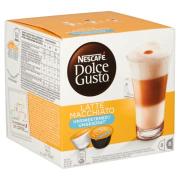 Nescaf Dolce Gusto Latte Macchiato Unsweetened Capsules Bestellen