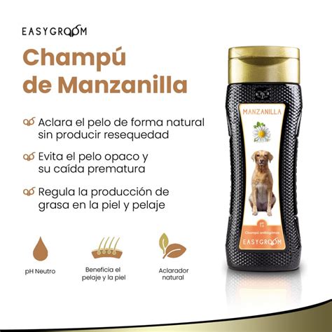 Champú de Manzanilla Easygroom Maskoticas CR