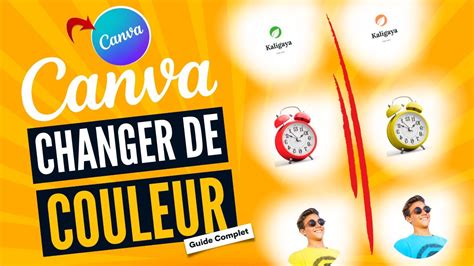 Canva Tutoriel Comment Changer De Couleur N Importe Quel L Ment