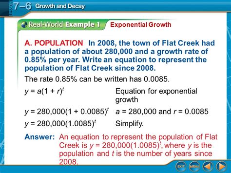 Exponential Function In Real Life