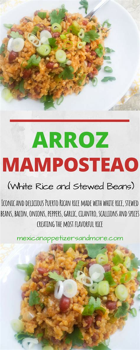 Arroz Mamposteao | Recipe | Risotto recipes, Arroz, Side dish recipes