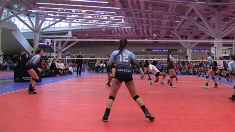 15u Elite Volleyball Club First Game 2017 Youtube