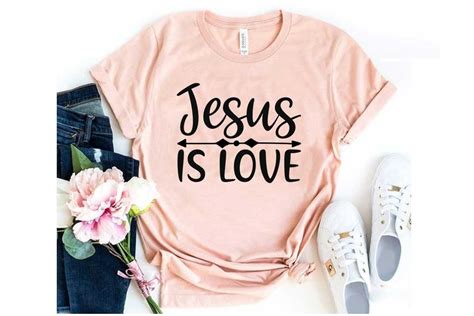 Bible Verse Svg Design Jesus Is Love Graphic By Biplobe Roy Creative