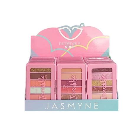 Paleta De Sombras Incredible Nude Jasmyne Js03029 Box C 36Un Submarino