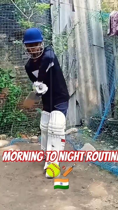 Cricketers Morning To Night Routine 😲🥎🏏🇮🇳 Viral Shortvideo Trending Cricket Cricketlover