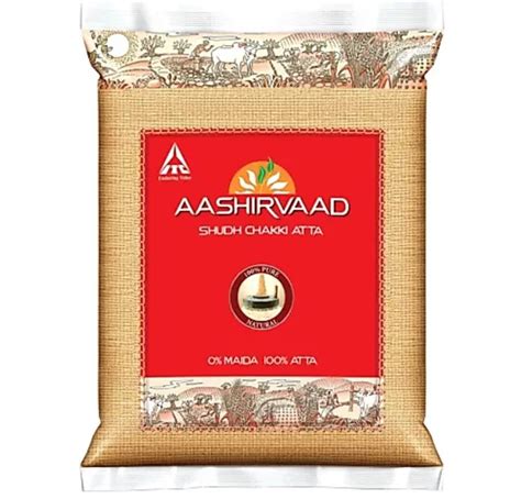 Aashirvaad Wheat Flour Packaging Size Kg Packaging Type Packet At