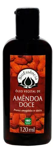 Óleo Vegetal De Amêndoa Doce Puro Natural Bioessencia 120ml