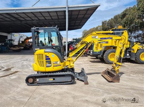 Used 2021 Komatsu PC35 MR 3 Mini Excavators In RAVENHALL VIC