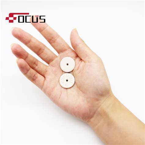 High Temperature Resistant Coin Garment RFID UHF Passive PPS Button