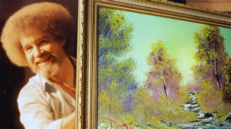 Bob Ross' First Artwork From 'The Joy Of Painting' Show On Sale For $9. ...