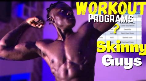 Bodybuilding Workout Routine For Skinny Guys Eoua Blog