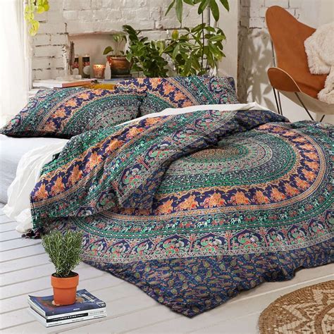 New Boho Hippie Eberlee Tapestry Full Duvet Cover Set Gogetglam Boho