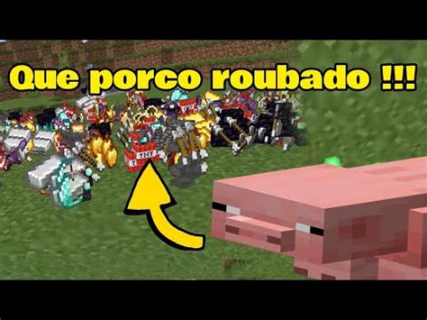 Minecraft Mas Os Porcos S O Op Youtube