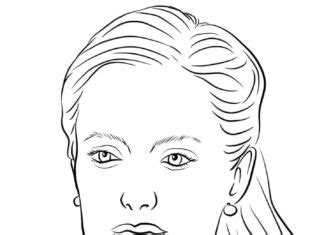 Angelina Jolie Coloring Pages Conlinaniyah