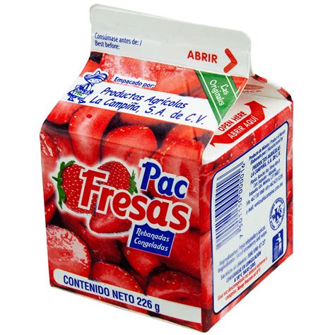 Fresas Congeladas CampiPac