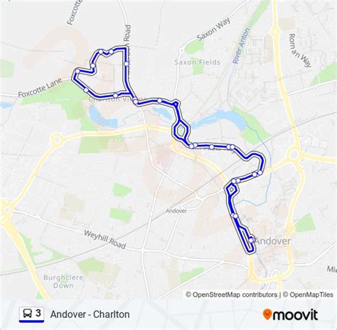 3 Route Schedules Stops Maps Andover Updated