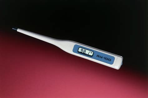 Clinical Thermometer With Digital Display Photograph By Damien Lovegrove Science Photo Library