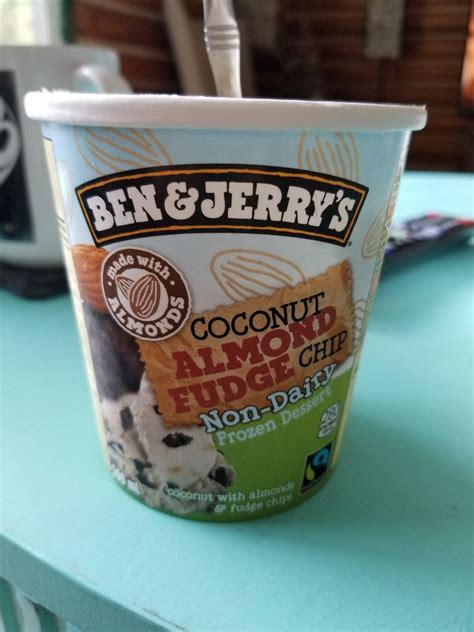 Ben Jerry S Coconut Almond Fudge Chip Non Dairy Frozen Dessert