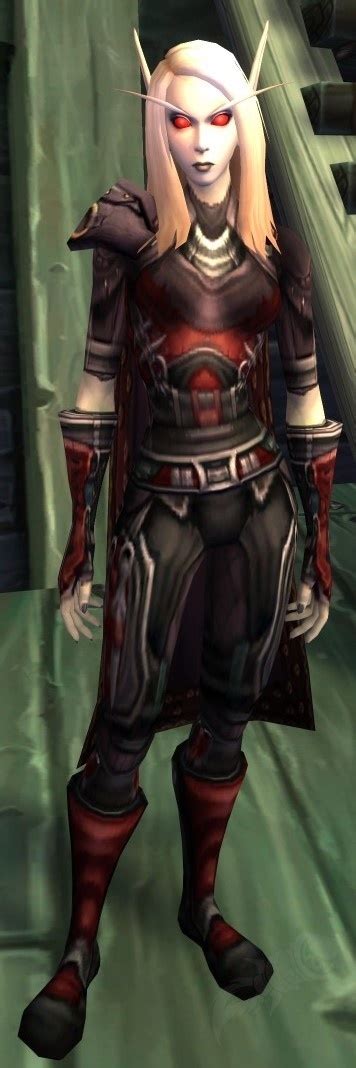 Forestier Sombre Alina Pnj World Of Warcraft