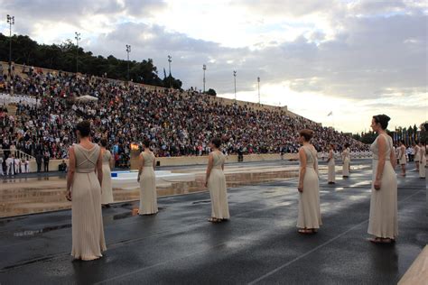 Olympic Flame Handover Ceremony The Olympic Flame For The Flickr