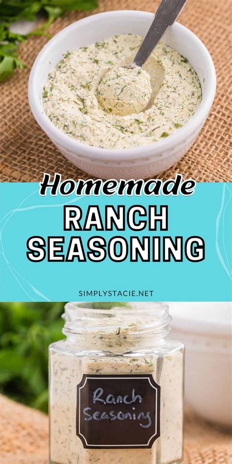 Homemade Ranch Seasoning Mix Recipe Artofit