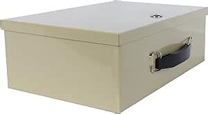 Mmf Industries Steelmaster Fire Retardant Steel Security Chest With Key